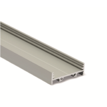 LED Profil 2m mit flacher Abdeckung 33,4x12,8mm für LED Streifen - PN10.C1ALU