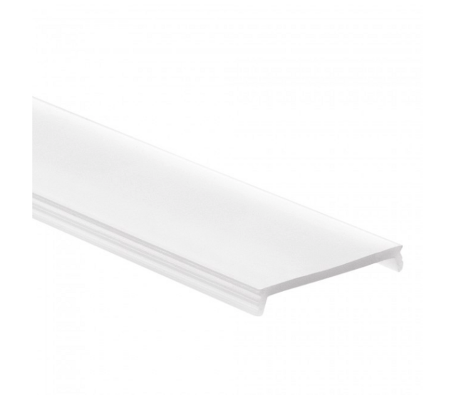 LED Aluminiumprofil 10 Meter mit niedriger Abdeckung 26,79mm x 11,69mm PN4 C1 - Weiß, ideal für LED Streifen, präzise Maße, hochwertige Verarbeitung, perfekt für Innenbeleuchtung