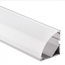 LED-Profile Luksus Extra großes LED-Eckprofil mit gebogener Abdeckung