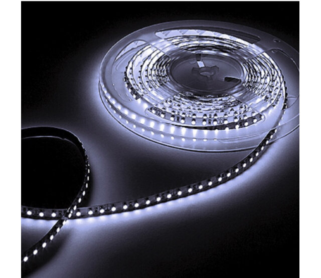 LED Streifen 12 Volt 6000K Kaltweiß 12W 1260lm/m 60 LEDs/m IP20 50M Rolle – Hochwertige Beleuchtung für Innenräume LED Streifen 12 Volt 6000K Kaltweiß 12W 1260lm/m 60 LEDs/m IP20 50M Rolle – Hochwertige Beleuchtung für Innenräume