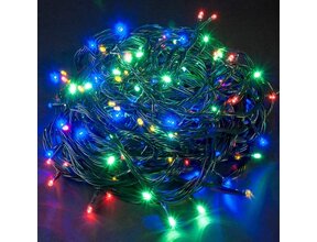 LED Lichterkette 320 bunte LEDs – 32m mit 8 Modi – IP44 Innen & Außen – LUKSUS