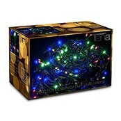 32 m LED Lichterkette mit 320 bunten LEDs, 8 Modi, IP44 für Innen- und Außenbereich – LUKSUS