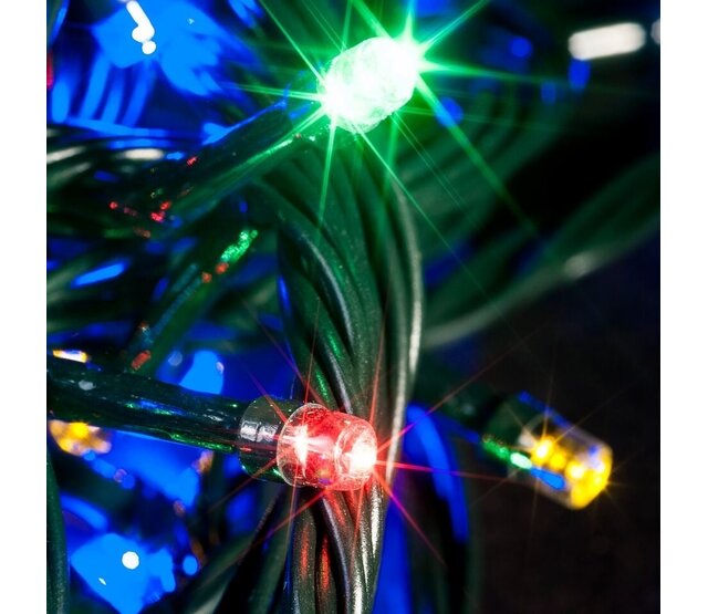 20m LED Weihnachtsbeleuchtung Multicolor – 200 LED Streifen mit 8 Lichtmodi, IP65 wasserfest, 24V Niedervolt, inkl. Netzteil – LUKSUS Premium Weihnachtsdeko 20m LED Weihnachtsbeleuchtung Multicolor – 200 LED Streifen mit 8 Lichtmodi, IP65 wasserfest, 24V Niedervolt, inkl. Netzteil – LUKSUS Premium Weihnachtsdeko