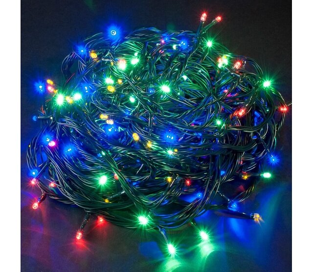 20m LED Weihnachtsbeleuchtung Multicolor – 200 LED Streifen mit 8 Lichtmodi, IP65 wasserfest, 24V Niedervolt, inkl. Netzteil – LUKSUS Premium Weihnachtsdeko 20m LED Weihnachtsbeleuchtung Multicolor – 200 LED Streifen mit 8 Lichtmodi, IP65 wasserfest, 24V Niedervolt, inkl. Netzteil – LUKSUS Premium Weihnachtsdeko