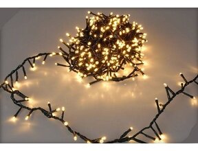 Cluster Weihnachtsbeleuchtung mit App – extra warmweiß, 8 Modi, 400 LEDs