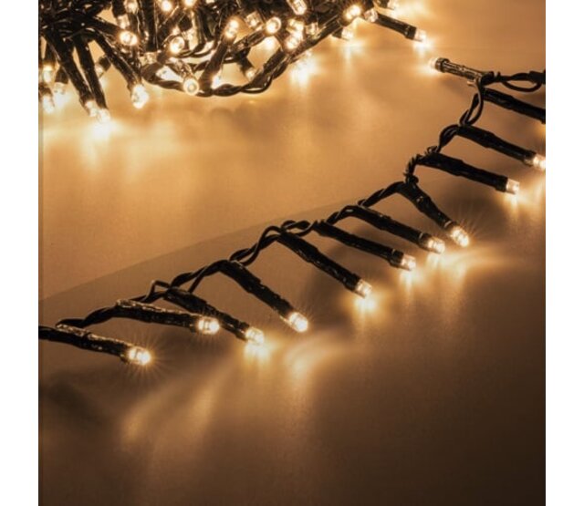 30 m LED-Lichterkette – 1500 LEDs – Extra Warmweiß (2700K) – Weihnachtsbeleuchtung für Innen und Außen, IP65, 24 V, energieeffizient, dimmbar, flexibel, einfach zu installieren