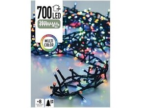 Cluster Weihnachtsbeleuchtung – Multicolor – 14m – 700 LEDs – Innen & Außen