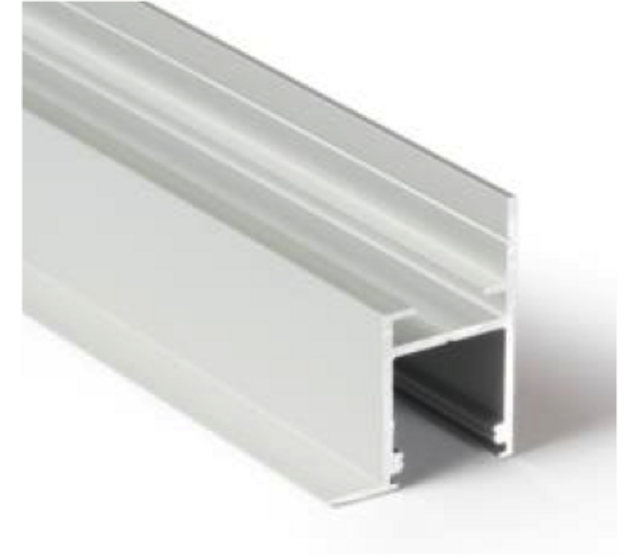 LED Deckenprofil 2 Meter mit Abdeckung – FRAME14 ALU | 200 cm Aluminiumprofil für LED Streifen, inklusive Diffusor, ideal für indirekte Beleuchtung, moderne Raumgestaltung und energieeffiziente LED-Beleuchtungslösungen