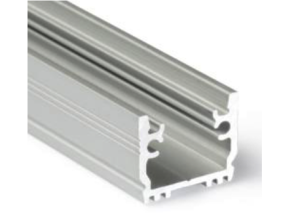 LED-Streifen Bodenprofil 2 m mit Abdeckung 15,8 x 13,7 mm – VLOER12