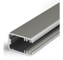 LED Streifen Aluminium Profil 1 Meter, 27 mm x 16,5 mm, MK12, für Glasplatten – Präzise Kantenbeleuchtung, diffuses Licht, einfache Montage, hochwertige Verarbeitung, ideal für moderne Beleuchtungslösungen