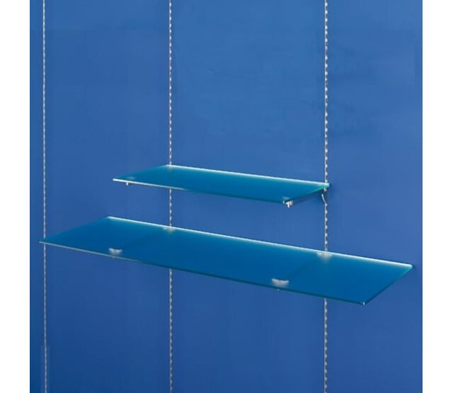 LED Streifen Aluminium Profil 1 Meter, 27 mm x 16,5 mm, MK10, für Glasplatten, diffuses Licht, einfach zu montieren, hochwertige Optik, ideal für indirekte Beleuchtung