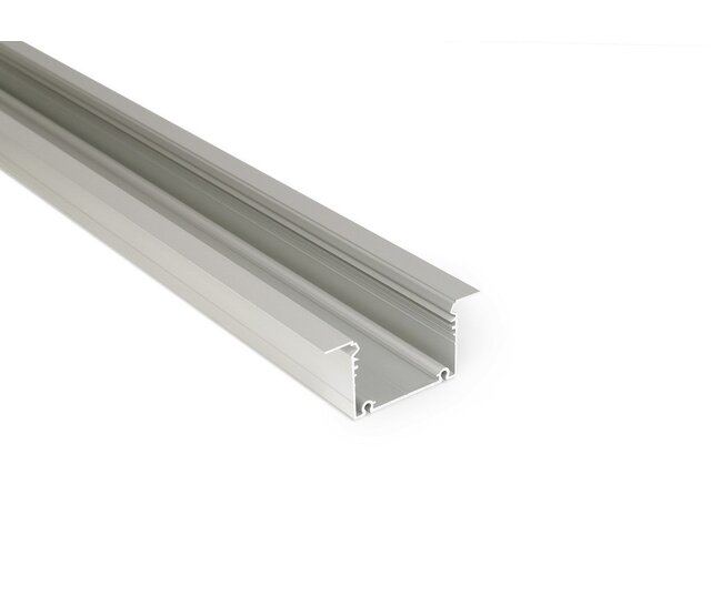 Extra großes LED-Aluminiumprofil 200 cm mit Abdeckung 77 mm x 36 mm für XL12 LED-Streifen – Hochwertige Beleuchtungslösung für professionelle Anwendungen Extra großes LED-Aluminiumprofil 200 cm mit Abdeckung 77 mm x 36 mm für XL12 LED-Streifen – Hochwertige Beleuchtungslösung für professionelle Anwendungen