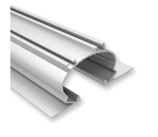 LED Streifen Einbau-Wandprofil 2 Meter (2000mm) – 112mm x 46,40mm – IB6 – Hochwertiges Aluminiumprofil für indirekte Beleuchtung, dimmbar, inkl. Diffusor, ideal für Wohn- und Gewerberäume LED Streifen Einbau-Wandprofil 2 Meter (2000mm) – 112mm x 46,40mm – IB6 – Hochwertiges Aluminiumprofil für indirekte Beleuchtung, dimmbar, inkl. Diffusor, ideal für Wohn- und Gewerberäume
