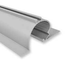 LED Streifen Einbau-Wandprofil 2m - 96,3 x 46 mm Alu-Profil IB5