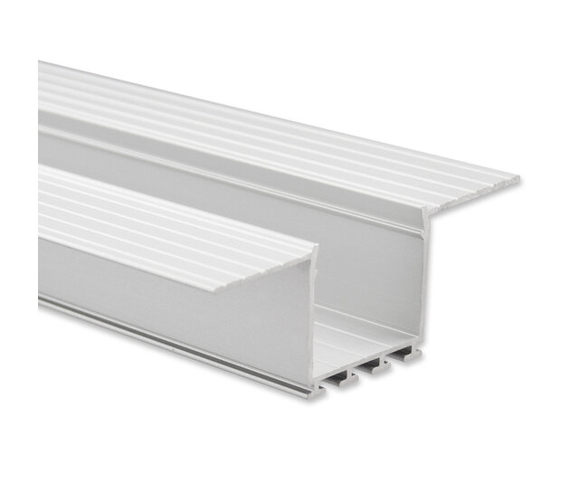 LED Aluminiumprofil XL 200 cm mit Diffusorabdeckung, 66,8 mm x 24,5 mm – XL99ALU, ideal für LED-Streifen, hochwertige Beleuchtungslösung, OP = OP LED Aluminiumprofil XL 200 cm mit Diffusorabdeckung, 66,8 mm x 24,5 mm – XL99ALU, ideal für LED-Streifen, hochwertige Beleuchtungslösung, OP = OP