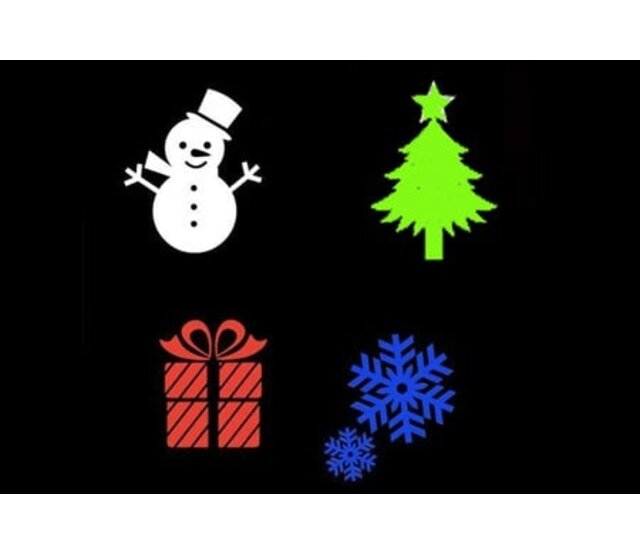 Laser Weihnachtsbeleuchtung mit Mehrfachfunktionen