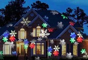 Laser Weihnachtsbeleuchtung mit Mehrfachfunktionen