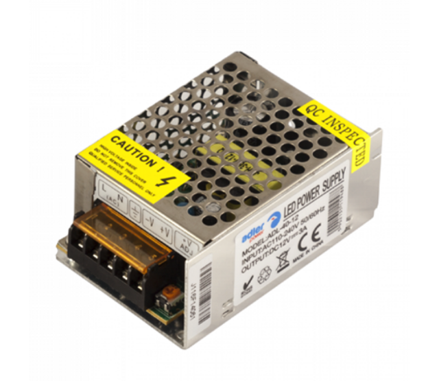 40W LED-Netzteil 12V 3A für LED-Streifen – IP20 Schutzklasse, 230V Eingang, Konstantspannung, geeignet für Innenbereich 40W LED-Netzteil 12V 3A für LED-Streifen – IP20 Schutzklasse, 230V Eingang, Konstantspannung, geeignet für Innenbereich