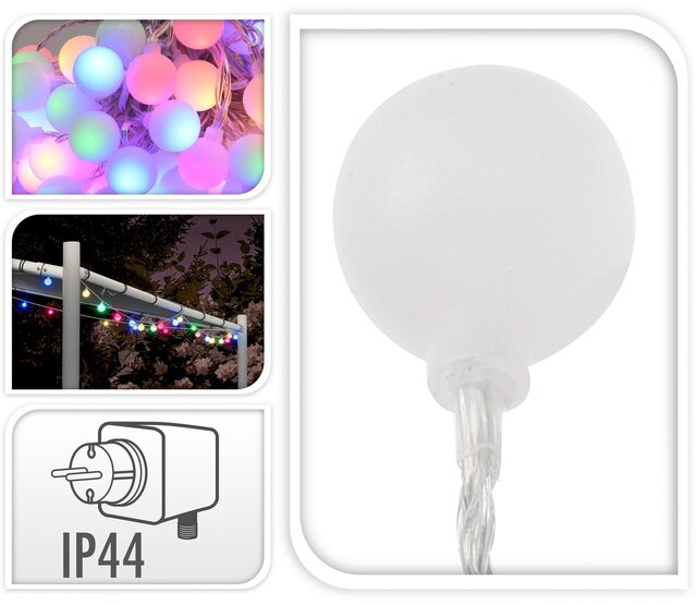 80 LED Feestbeleuchtung Multicolor - 12 Meter IP65 Wasserdicht - LED Streifen mit 16,4 Millionen Farben, 12V Niederspannung, 5050 SMD LEDs, Innen- und Außenbeleuchtung für Partys, Events und Dekoration 80 LED Feestbeleuchtung Multicolor - 12 Meter IP65 Wasserdicht - LED Streifen mit 16,4 Millionen Farben, 12V Niederspannung, 5050 SMD LEDs, Innen- und Außenbeleuchtung für Partys, Events und Dekoration