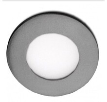 12V LED Einbauspot dimmbar, 3W, warmweiß (3000K), rund, IP44, 120° Abstrahlwinkel – Für Wohn- und Außenbereiche