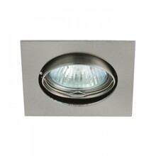 Einbauleuchte Edelstahl quadratisch – LED kompatibel für Decken & Wände