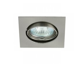 Einbauleuchte Edelstahl quadratisch – LED kompatibel für Decken & Wände