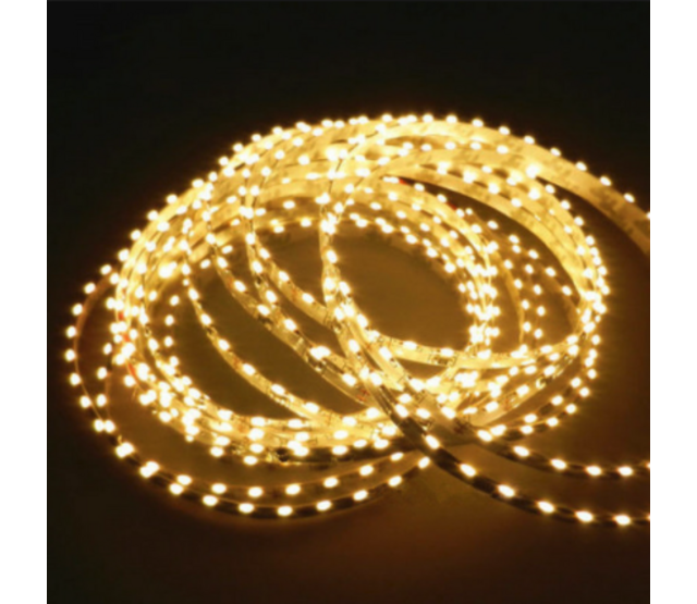 5,5 Meter Side View LED Streifen warmweiß 6W 630lm/m 60 LEDs 24V DC IP65 2700K – Qualitätsbeleuchtung für drinnen und draußen