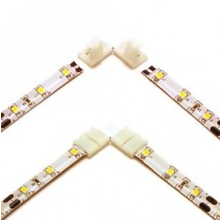 Eckverbinder für LED Streifen 10 mm – IP20, L-Form Verbindung für 2-polige LEDs