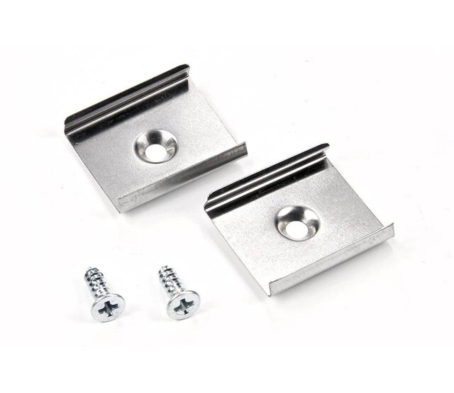 Montageklemmer für LED-Profile F8ALU, F8WIT, F8ZWART – Universelle Halterung für LED-Streifen, Aluminiumprofile 8 mm, Edelstahl, Weiß & Schwarz, präzise Befestigung für Beleuchtungssysteme Montageklemmer für LED-Profile F8ALU, F8WIT, F8ZWART – Universelle Halterung für LED-Streifen, Aluminiumprofile 8 mm, Edelstahl, Weiß & Schwarz, präzise Befestigung für Beleuchtungssysteme