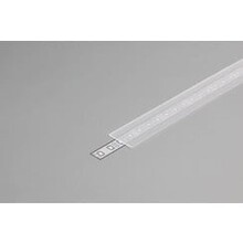 2m LED Alu-Profil Abdeckung – Klar – für 09ALU, 09WIT, 09ZWART, 09INBOUW