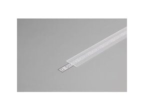 2m LED Alu-Profil Abdeckung – Klar – für 09ALU, 09WIT, 09ZWART, 09INBOUW