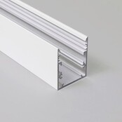 XXL LED Aluminiumprofil 200 cm mit Opalabdeckung 53 mm x 53 mm – XL53WIT, ideal für LED-Streifen, hochwertige Beleuchtungslösung, präzise Maße 53x53 mm, 2 Meter lang, optimale Lichtverteilung XXL LED Aluminiumprofil 200 cm mit Opalabdeckung 53 mm x 53 mm – XL53WIT, ideal für LED-Streifen, hochwertige Beleuchtungslösung, präzise Maße 53x53 mm, 2 Meter lang, optimale Lichtverteilung