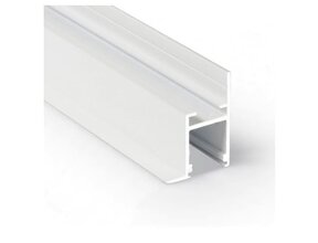LED Deckenprofil 2m mit Abdeckung 55x23mm – FRAME14WIT – Weiß
