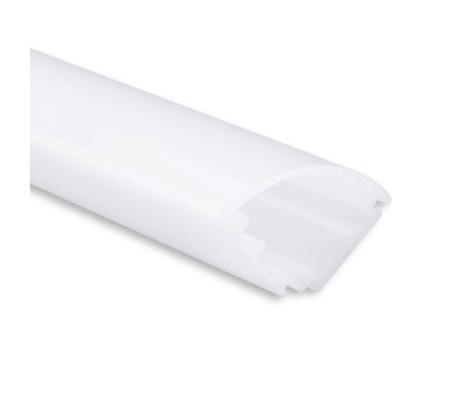 Wasserdichtes LED-Aluminium Eckprofil 2 Meter, 33,60 mm x 26,52 mm, für LED-Streifen – C10POLY, IP68, hochwertige Beleuchtung für Innen und Außen