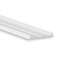LED Streifen Profil 2 Meter flexibel und biegbar, 2,40 mm x 18,00 mm – 13FLEX, Aluminium für LED-Beleuchtung, Montageprofil für Innen- und Außenbereich, hochwertige Lichtstreuung