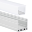 LED-Profile Luksus LED-Aluprofil 18.1ALU.H20, 2 m, mit opaler Abdeckung