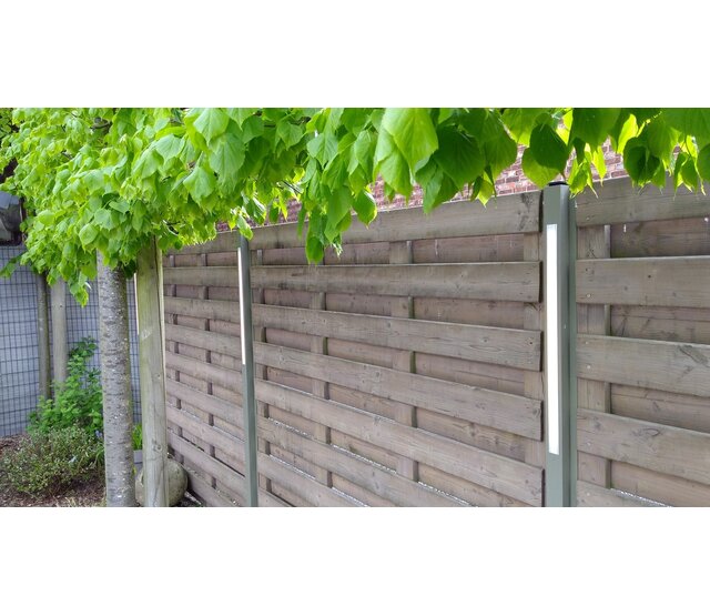 LED-Aluprofil 18.1ALU.H20, 2 m, mit opaler Abdeckung