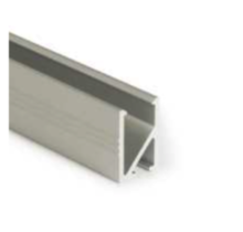LED-Einbauprofil 2 Meter mit Diffusorabdeckung, 8,20 mm x 12,20 mm, Aluminium, für LED-Streifen, 088ALU – Hochwertiges Aluminiumprofil für professionelle LED-Beleuchtung