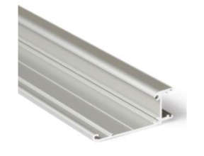 LED Streifen Wandprofil 1m mit Abdeckung 55x23mm – Aluminium W12ALU