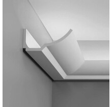 LED Streifenleiste 2 Meter - C351WEISS - 17,1 x 7,6 cm - Weiße LED-Dekorleiste für Innenbeleuchtung, energieeffizient und einfach zu installieren, ideal für moderne Raumgestaltung