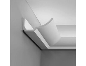 LED Stuckleiste 2m - C351WEISS - 171 x 76 mm - Mit LED Streifen kombinierbar