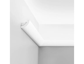 LED Stuckleiste 2m - C362WEISS - 5x5 cm - Moderne LED Lichtleiste für indirekte Beleuchtung