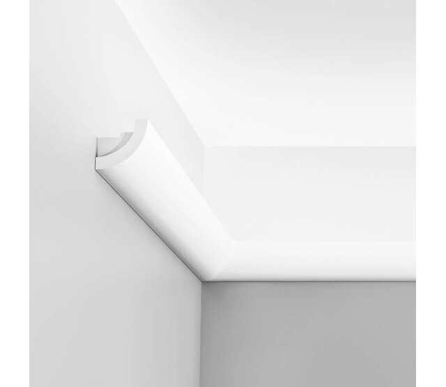 LED Profilleiste 2 Meter - C362WEISS - 5 x 5 cm, weiß, hochwertige LED-Streifenleiste für Innen- und Außenbeleuchtung, ideal für Akzentbeleuchtung und Dekoration, inklusive Montagezubehör