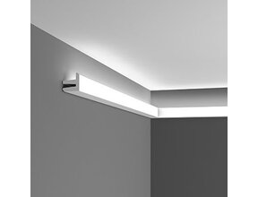 LED Stuckleiste 2m - C380WEISS - 50x50 mm - Dekorative LED Lichtleiste