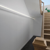 LED Profilleiste 2 m – C380WEISS – 50x50 mm, weiße Stuckleiste für LED-Streifen, geeignet für Innen- und Außenbereich, 200 cm Länge, ideal für indirekte Beleuchtung und Designprojekte