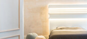 LED Stuckleiste 2 Meter - C373WEISS - 8 x 4,9 cm - Weiße Kunststoffleiste für indirekte LED Beleuchtung, 200 cm Länge, ideal für Decken- und Wandmontage
