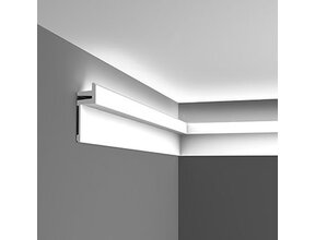 LED Stuckleiste 2m – C382WEISS – 14x5 cm – Dekorative LED Beleuchtung