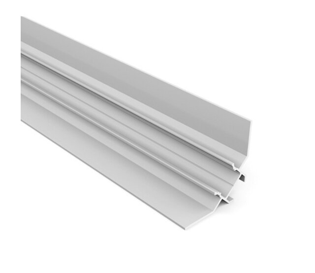 LED Gips-Innenwinkelprofil 39,9 mm x 39,9 mm, 2 Meter mit opaler Klickabdeckung für indirekte Beleuchtung, GIPS24, ideal für Decken- und Wandanschlüsse, inkl. Montagezubehör LED Gips-Innenwinkelprofil 39,9 mm x 39,9 mm, 2 Meter mit opaler Klickabdeckung für indirekte Beleuchtung, GIPS24, ideal für Decken- und Wandanschlüsse, inkl. Montagezubehör