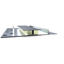 LED Gipsprofil 2m für 2 LED Streifen 33x16,8 mm GIPS10 – Aluminium Einbauprofil