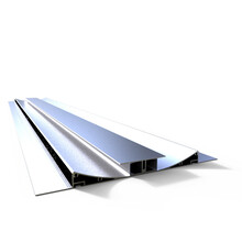 LED Gipsprofil 2m 33x16,8mm für LED Streifen GIPS11ALU Aluminium